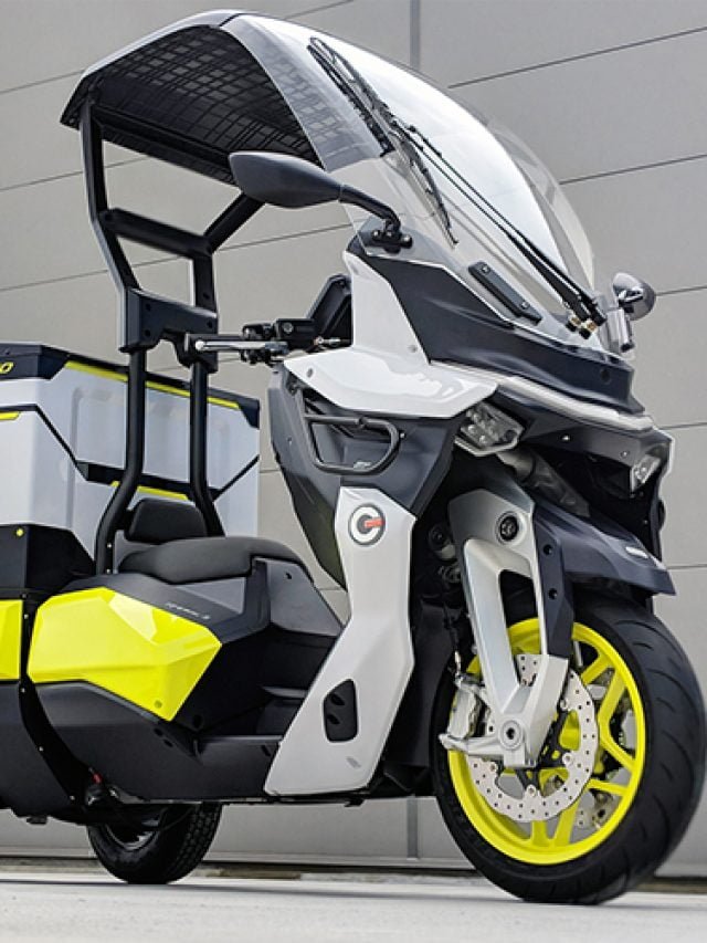 Aide A-Wiz Electric Cargo Scooter