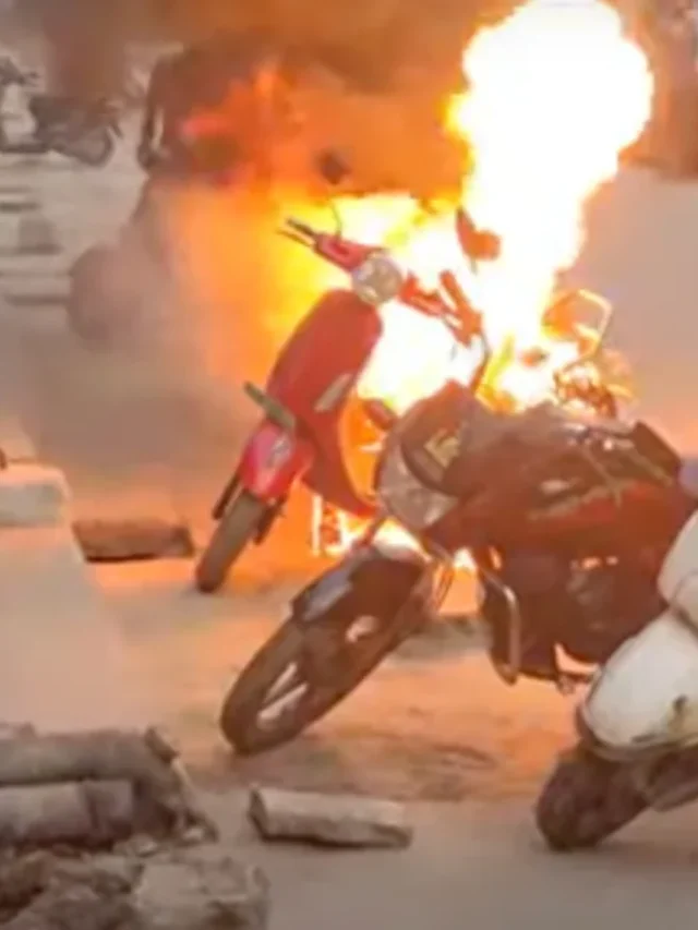 electric vehicle fire