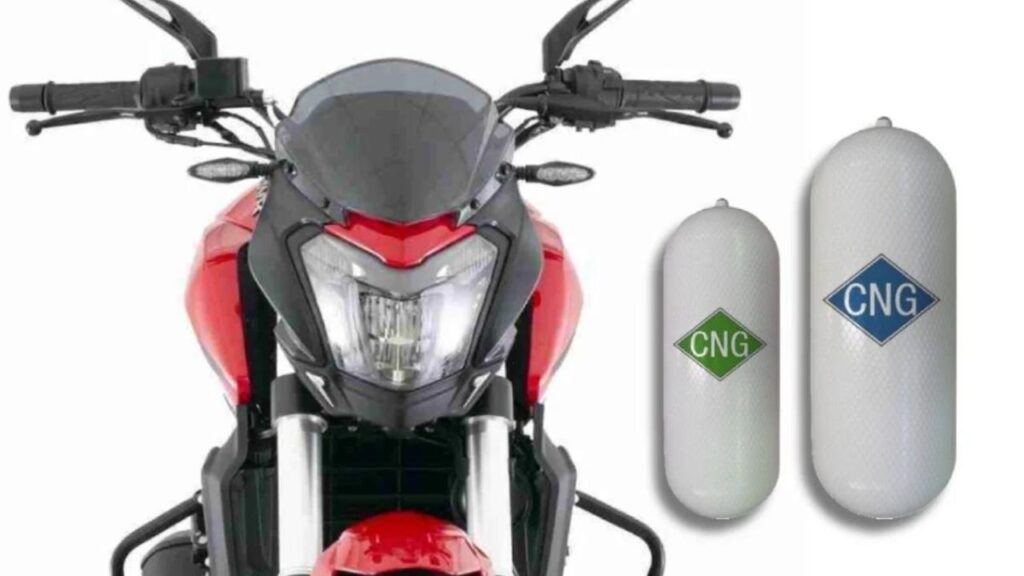 cng bike first in india