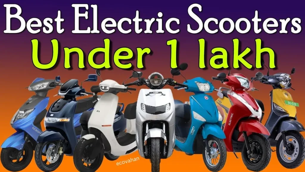 Top Best Electric Scooter Under 1 lakh