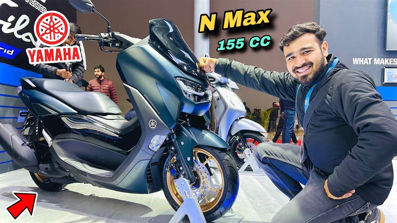 A New Scooter Called Yamaha Nmax 155 Is More Powerful Than Bikes