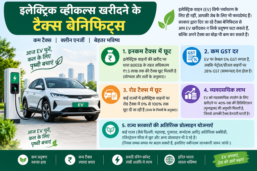 Tax Benefits of buying Electric Vehicles