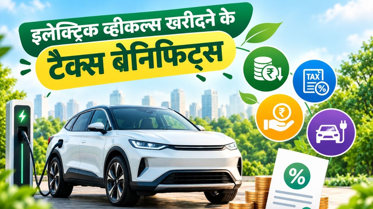 इलेक्ट्रिक व्हीकल्स खरीदने के टैक्स बेनिफिट्स | Tax Benefits of buying Electric Vehicles